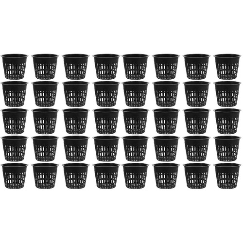 Durable black plastic - black,