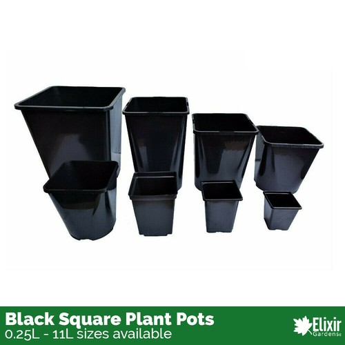 Square plant pot 75 1 - square,
