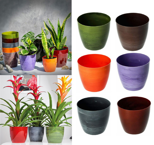 Flower pots colours sizes - colours, 4