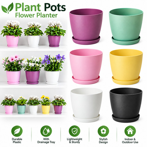 Plant pots flower - planter, 6