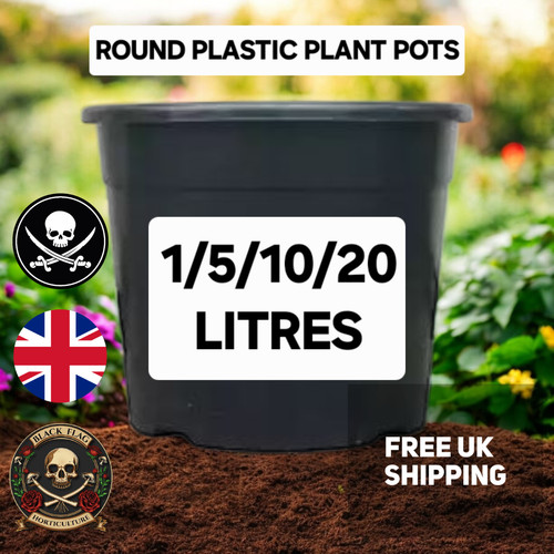 Plant pots round plastic - pots,