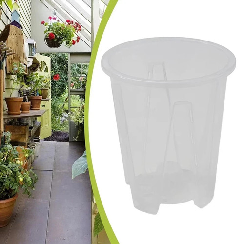 16cm orchid pot clear - orchid,