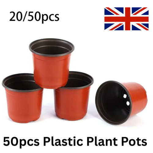 Plastic plant pots small - plastic,