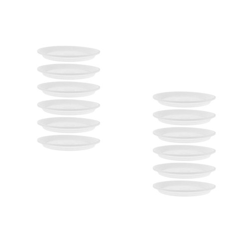 Pieces round plastic plant - pieces,