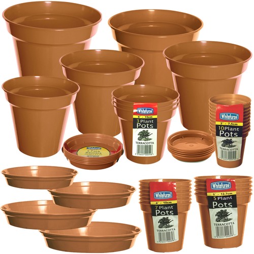 Packs plastic terracotta - plastic,